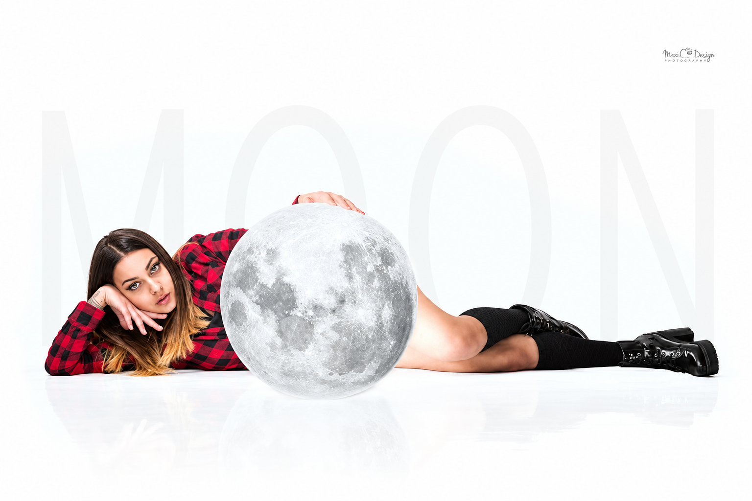 Fotografía creativa con luna Mairo Design